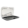 Pro Travel Makeup Case Clear Lid - Silver
