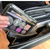 Pro Travel Makeup Case Clear Lid - Black
