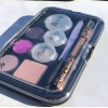 Pro Travel Makeup Case Clear Lid - Black