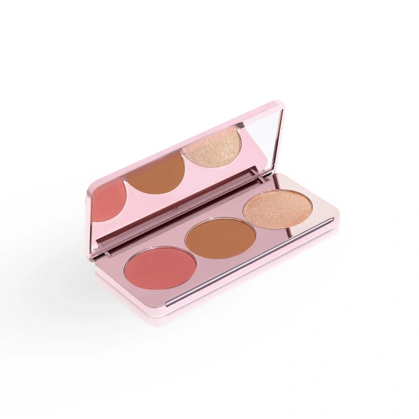 Girlactik Blush Me & Glow Face Palette Deep